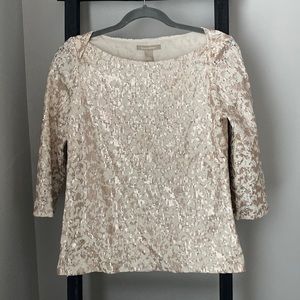 Banana Republic- Lace & Sequins Top